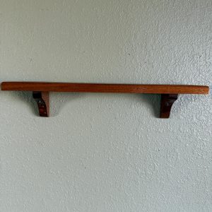 Petite Narrow Wooden Shelf